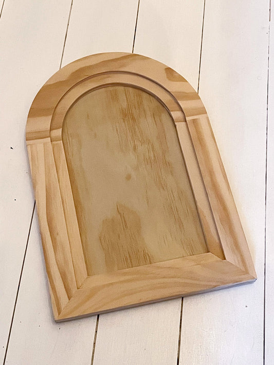 Iron Orchid Designs - Arched Wood Gallery Blank