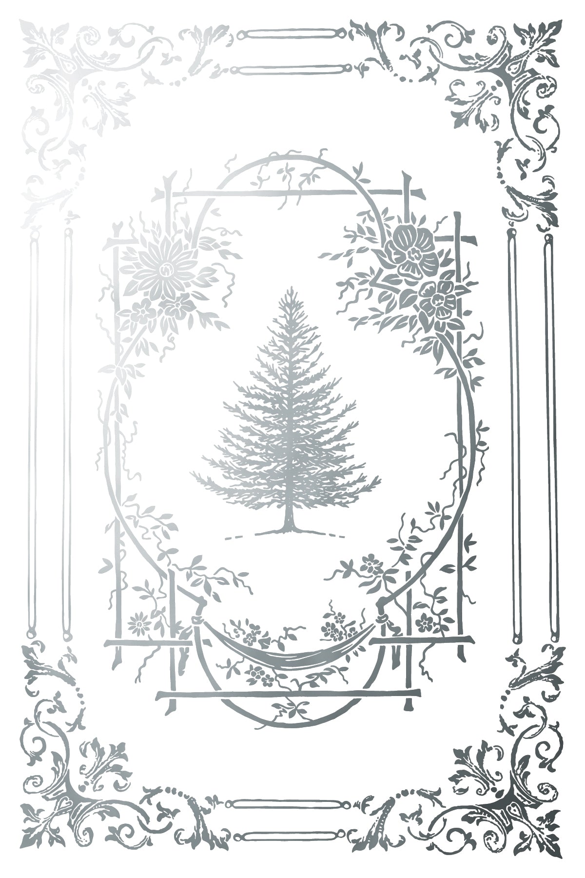Iron Orchid Designs - Figgy & Flourish - Foil Transfer Pad Christmas 2025 ***Limited Edition***