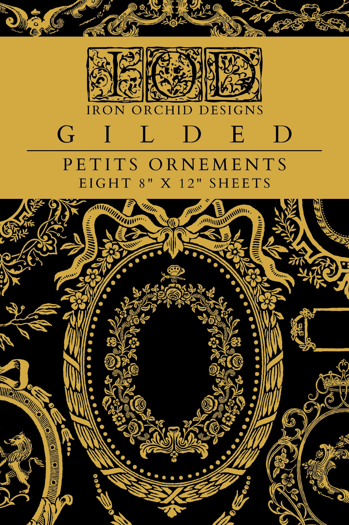 Iron Orchid Designs - Petits Ornements - Foil Transfer Pad