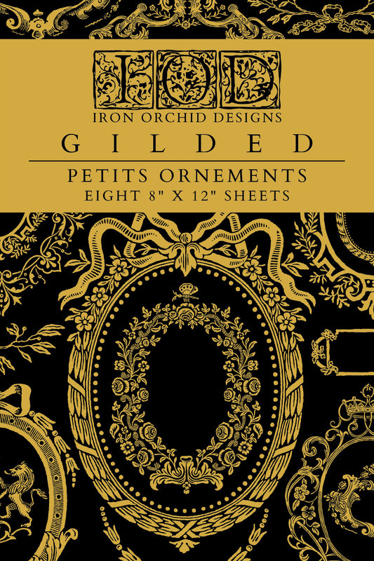 Iron Orchid Designs - Petits Ornements - Foil Transfer Pad