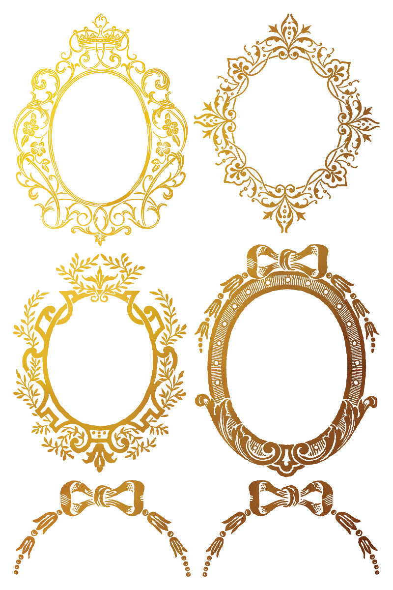 Iron Orchid Designs - Petits Ornements - Foil Transfer Pad