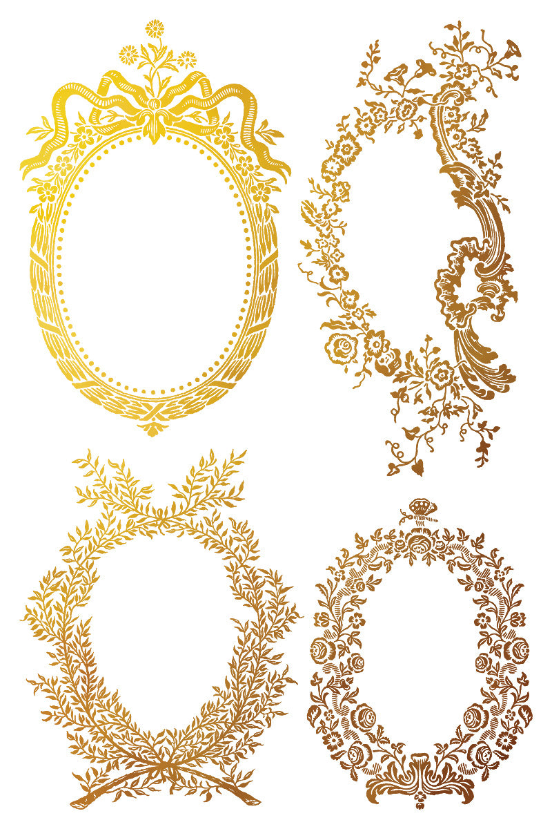 Iron Orchid Designs - Petits Ornements - Foil Transfer Pad