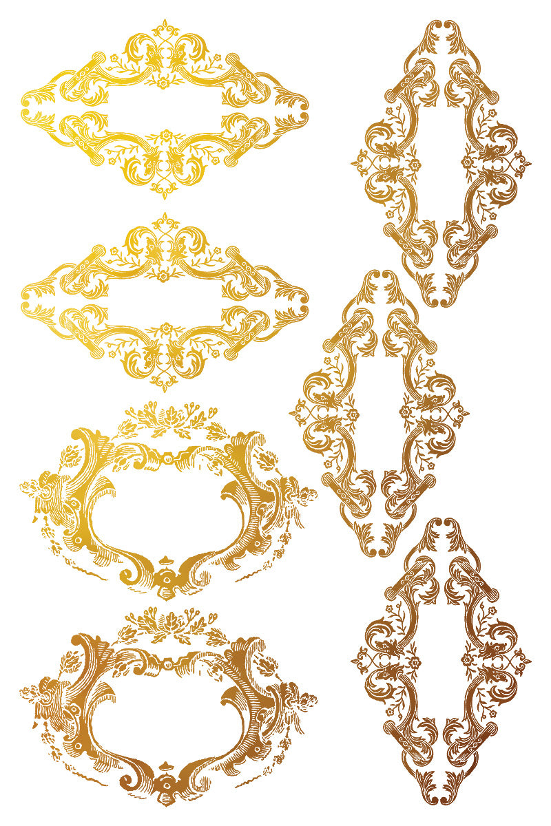 Iron Orchid Designs - Petits Ornements - Foil Transfer Pad