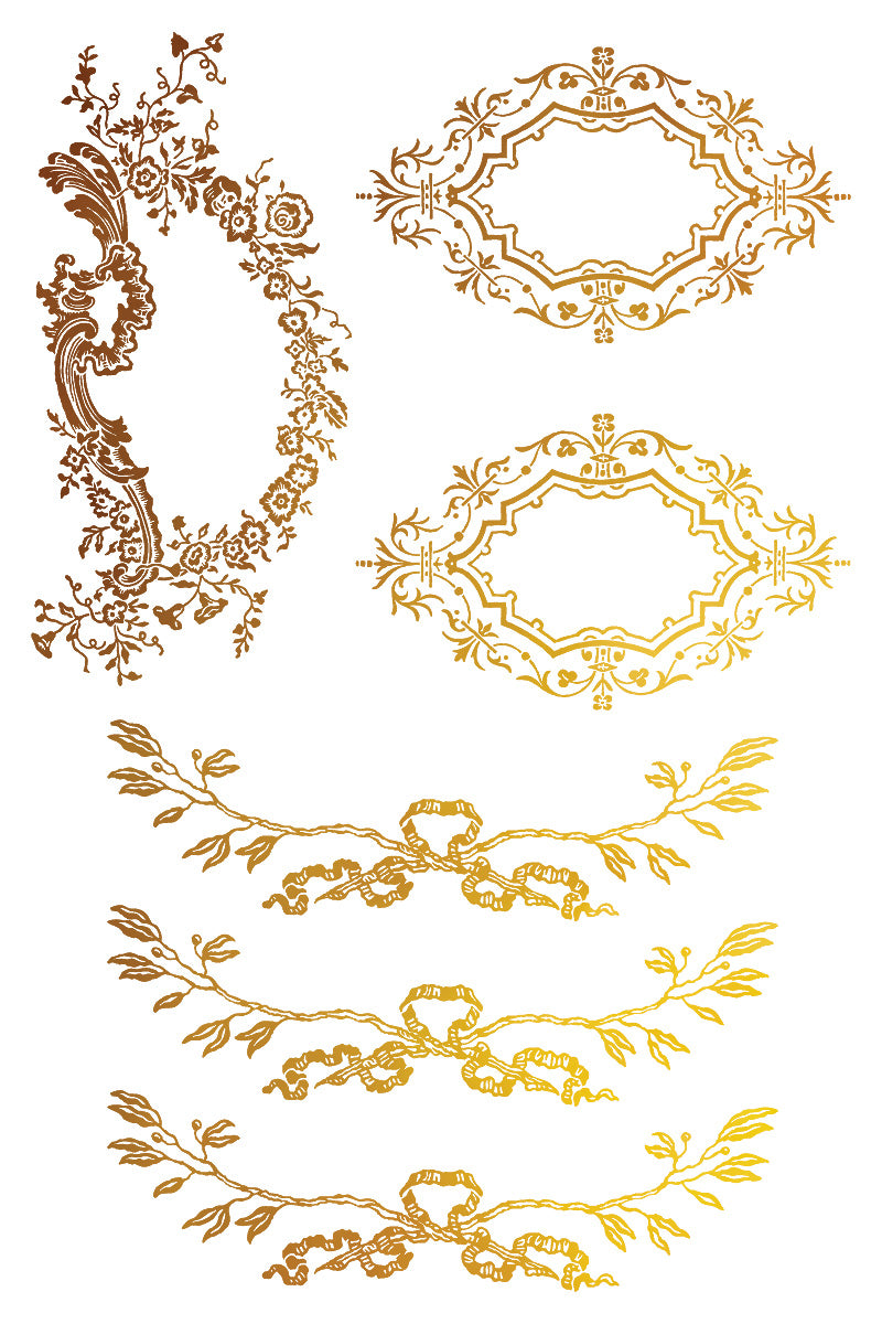 Iron Orchid Designs - Petits Ornements - Foil Transfer Pad