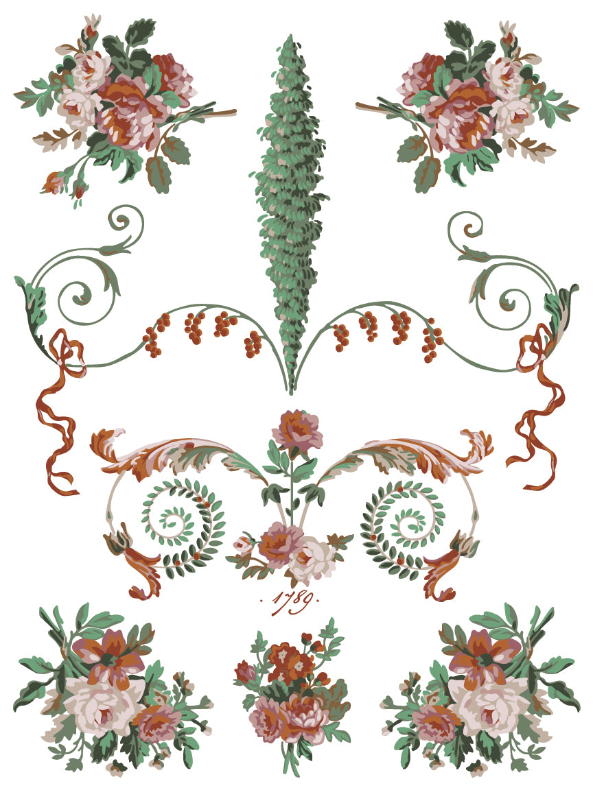Iron Orchid Designs - La Folie - Paint Inlay - ***Limited Edition***