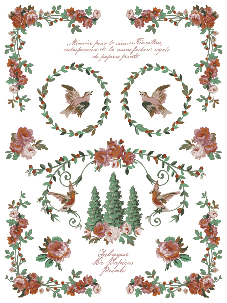 Iron Orchid Designs - La Folie - Paint Inlay - ***Limited Edition***