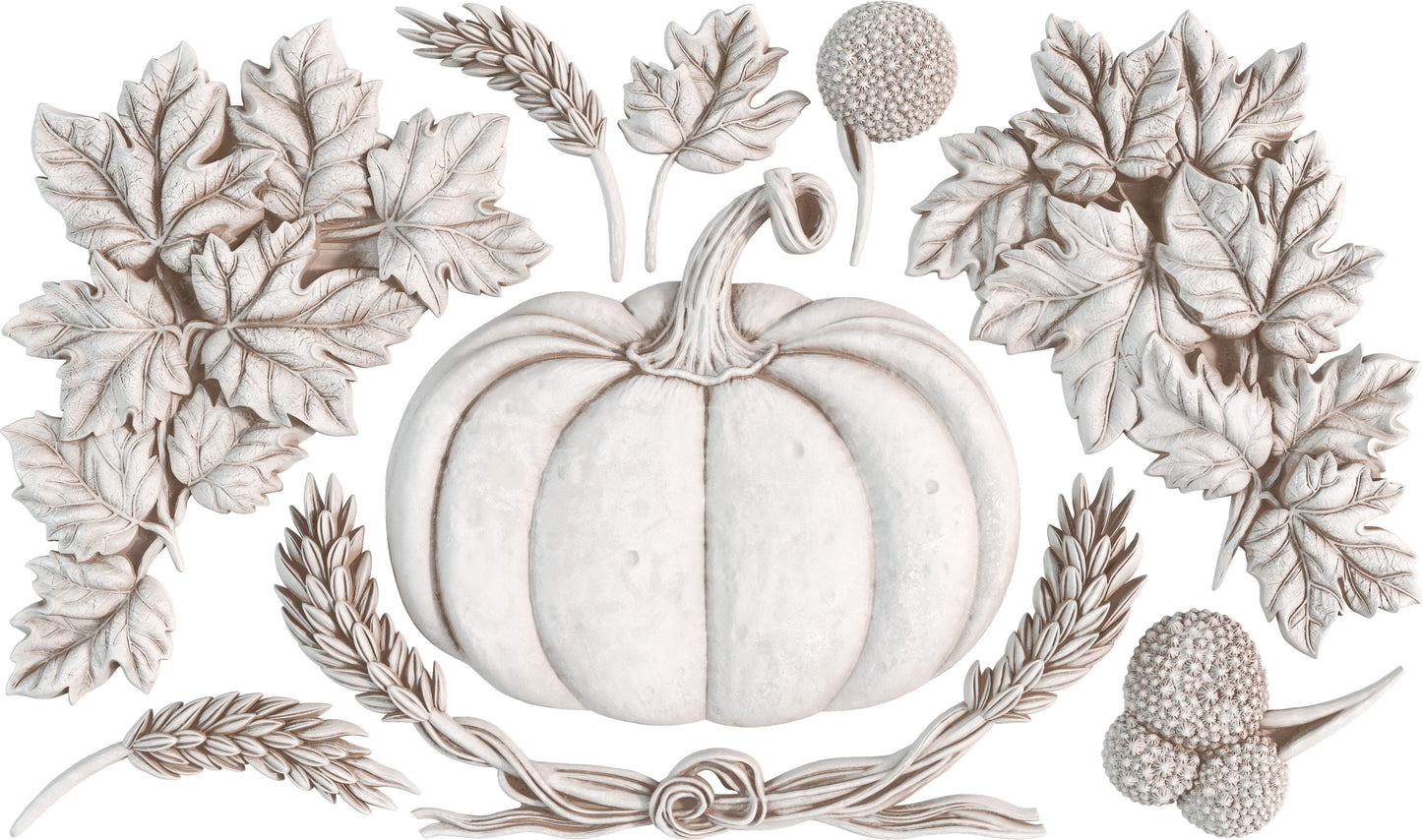 Iron Orchid Designs - Mould - Autumn Cottage **Limited Edition**