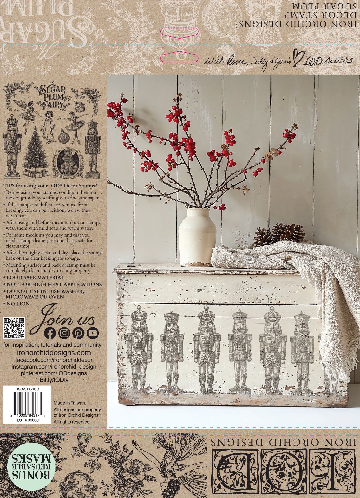 Iron Orchid Designs - Sugar Plum - Christmas 2025 ***Limited Edition***