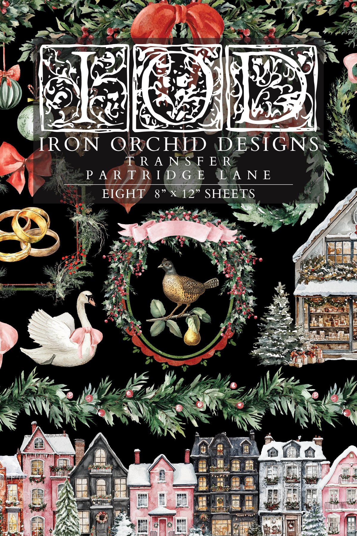 Iron Orchid Designs - Partridge Lane - Furniture Decor Transfer Pad ***Limited Edition***