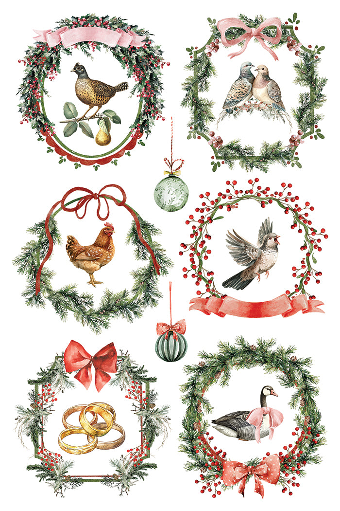 Iron Orchid Designs - Partridge Lane - Furniture Decor Transfer Pad ***Limited Edition***