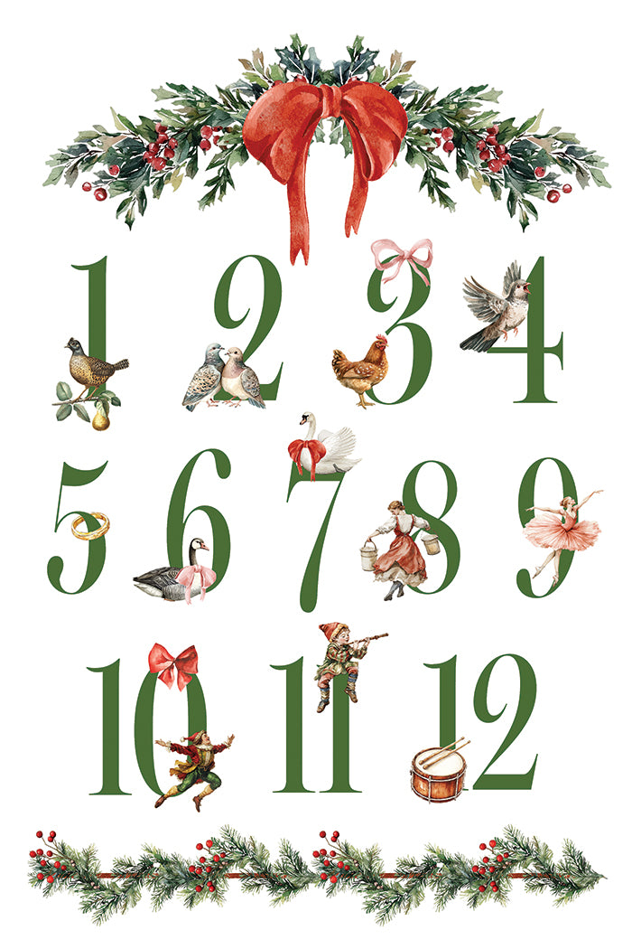 Iron Orchid Designs - Partridge Lane - Furniture Decor Transfer Pad ***Limited Edition***