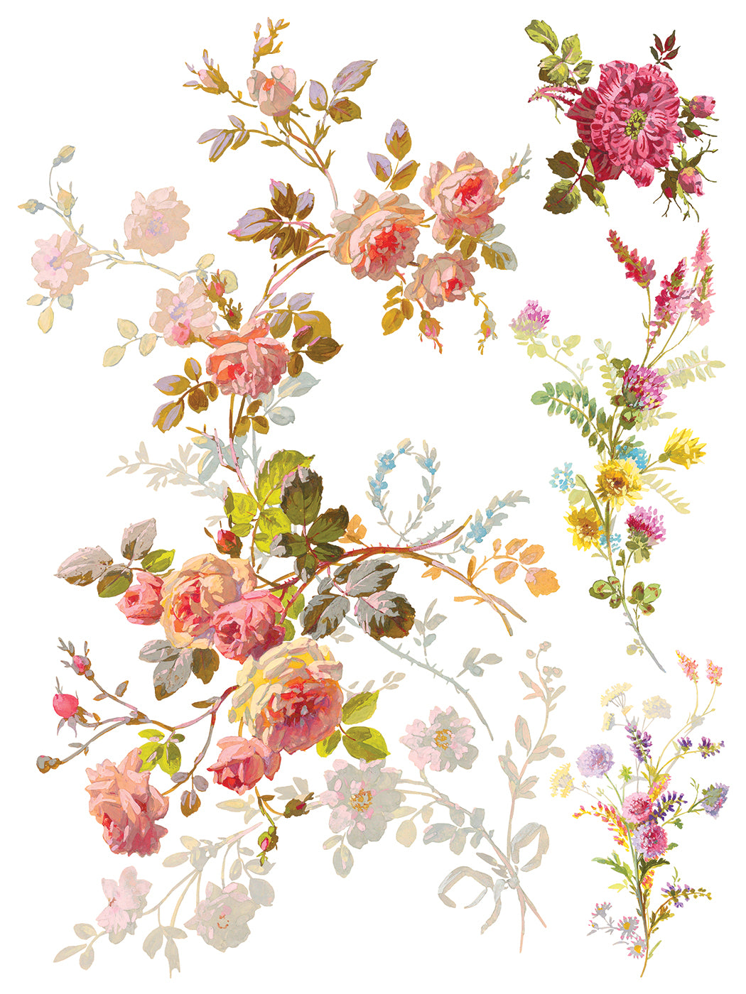 Iron Orchid Designs - Saint Germain - Furniture Decor Transfer Pad ***BACK IN STOCK SOON***