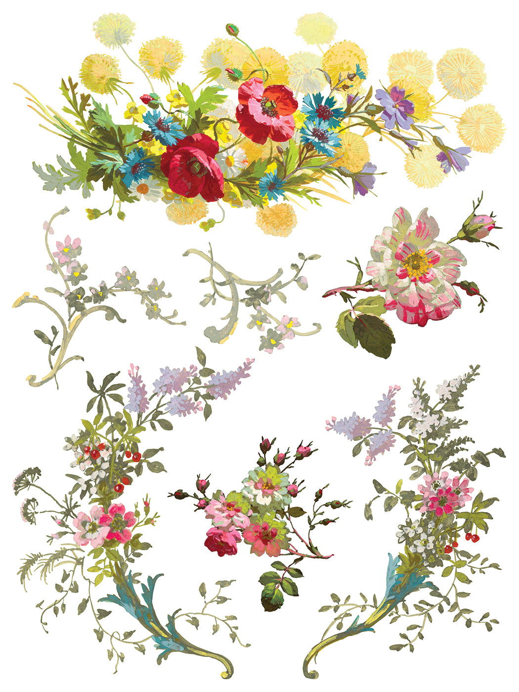 Iron Orchid Designs - Saint Germain - Furniture Decor Transfer Pad ***BACK IN STOCK SOON***