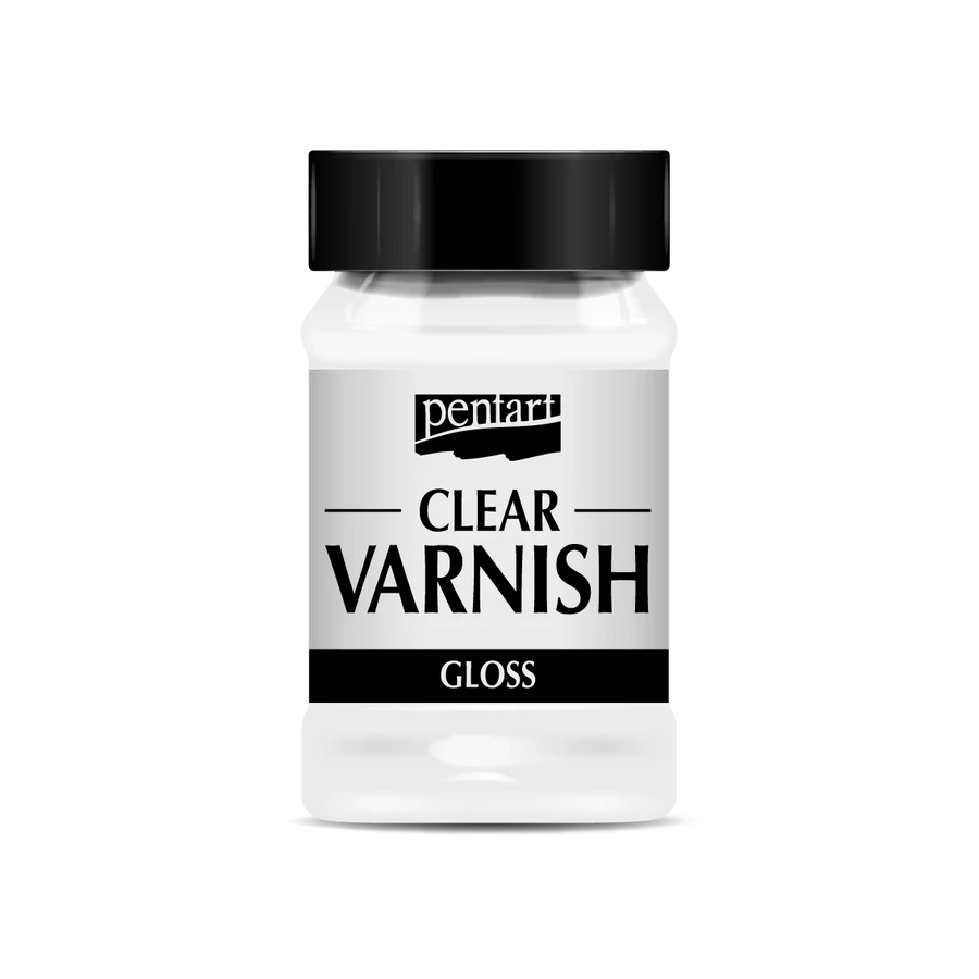Pentart Solvent Based Glossy Varnish (Clear) 100ml