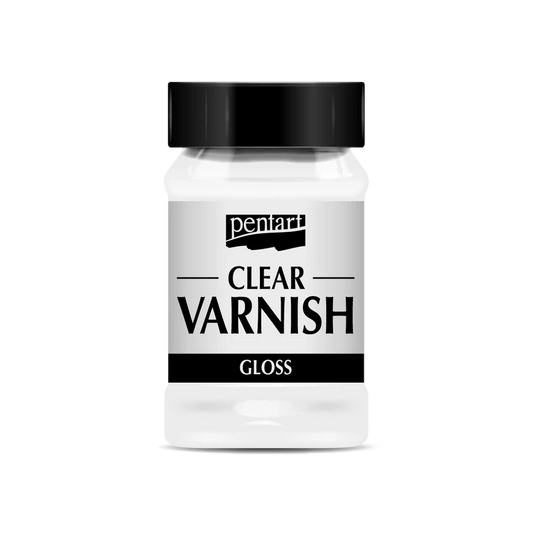 Pentart Solvent Based Glossy Varnish (Clear) 100ml