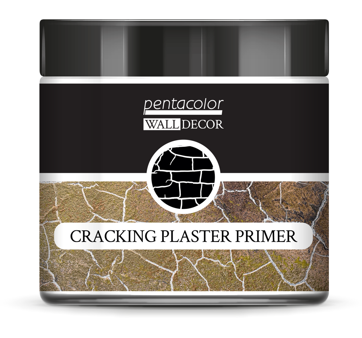 Pentart Wall Decor Cracking Plaster Primer 150ml **Two Part System with Pentart Wall Decor Cracking Plaster**