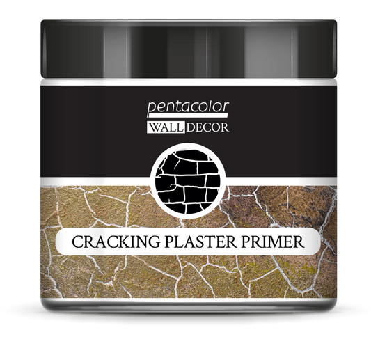 Pentart Wall Decor Cracking Plaster Primer 150ml **Two Part System with Pentart Wall Decor Cracking Plaster**