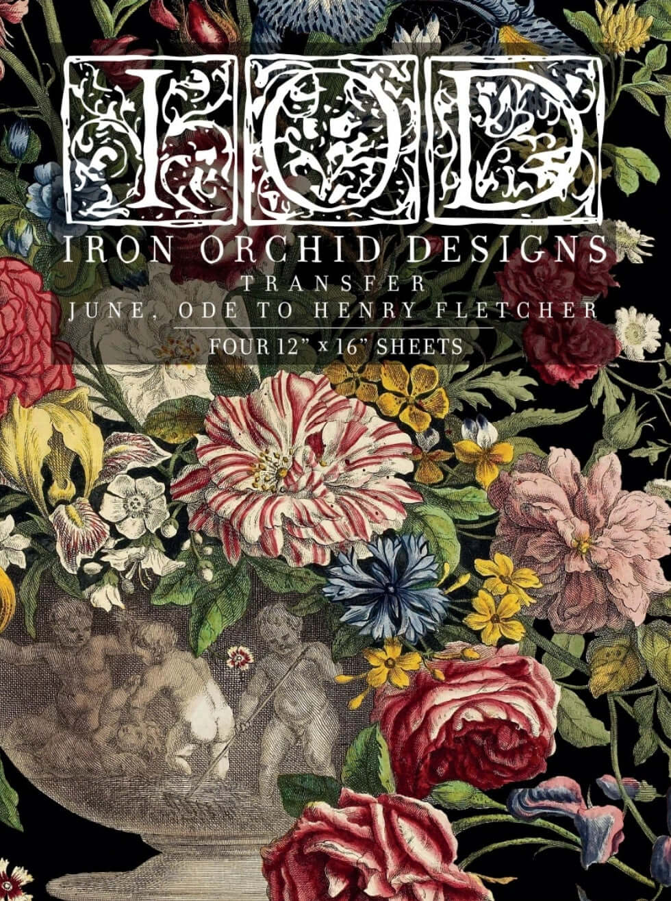 Iron Orchid Designs Decor Transfer Cheers