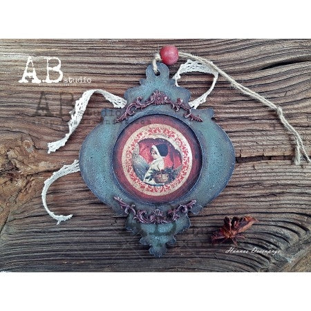 HDF Decoupage Base - 15cm - 0034