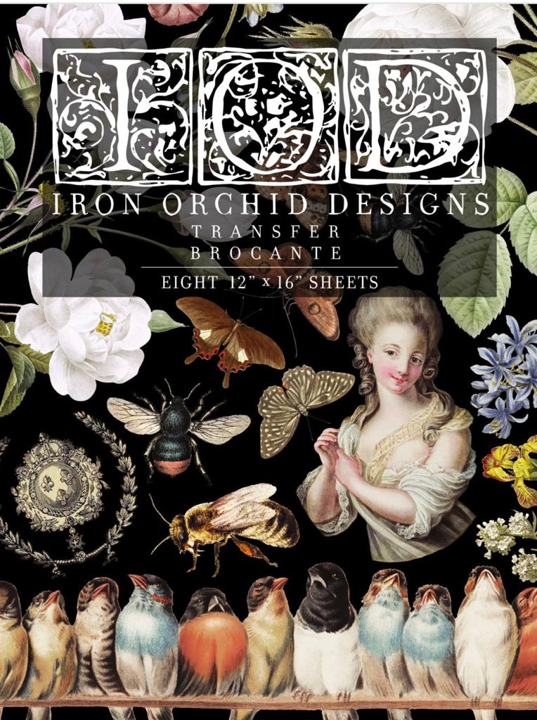 Iron Orchid Designs Decor Transfers