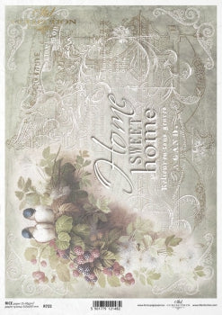 ITD Decoupage Rice Paper A4 - R1204