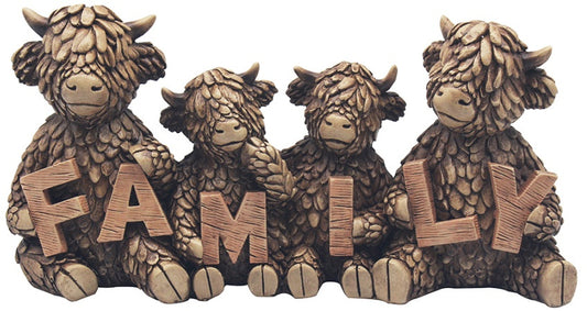 Highland Cow Family