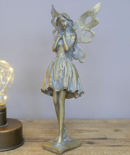 Fairy Standing - Gold / Brass Effect