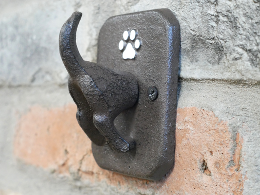 Dog Coat Hook - Cast Iron