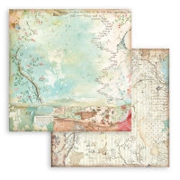 Alice Scrapbooking Pad Backgrounds Selection - Stamperia - 20cm x 20cm 8" x 8" (Small)