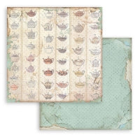 Alice Scrapbooking Pad Backgrounds Selection - Stamperia - 20cm x 20cm 8" x 8" (Small)
