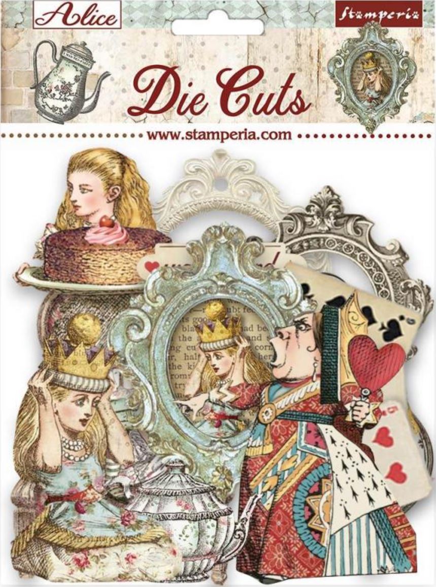 Alice Assorted Die Cuts - Stamperia