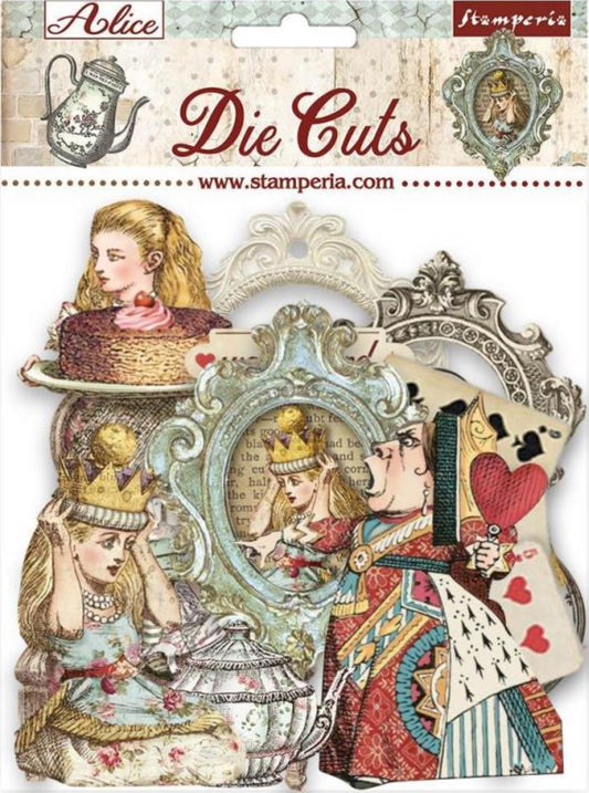 Alice Assorted Die Cuts - Stamperia