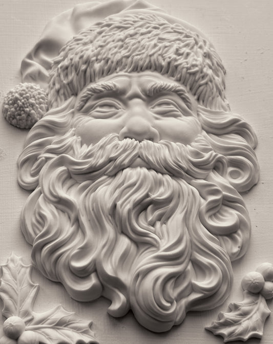 Iron Orchid Designs - Mould - Saint Nick - Christmas 2025 - 5" x 7" ***Limited Edition***