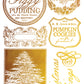 Iron Orchid Designs - Figgy & Flourish - Foil Transfer Pad Christmas 2025 ***Limited Edition***