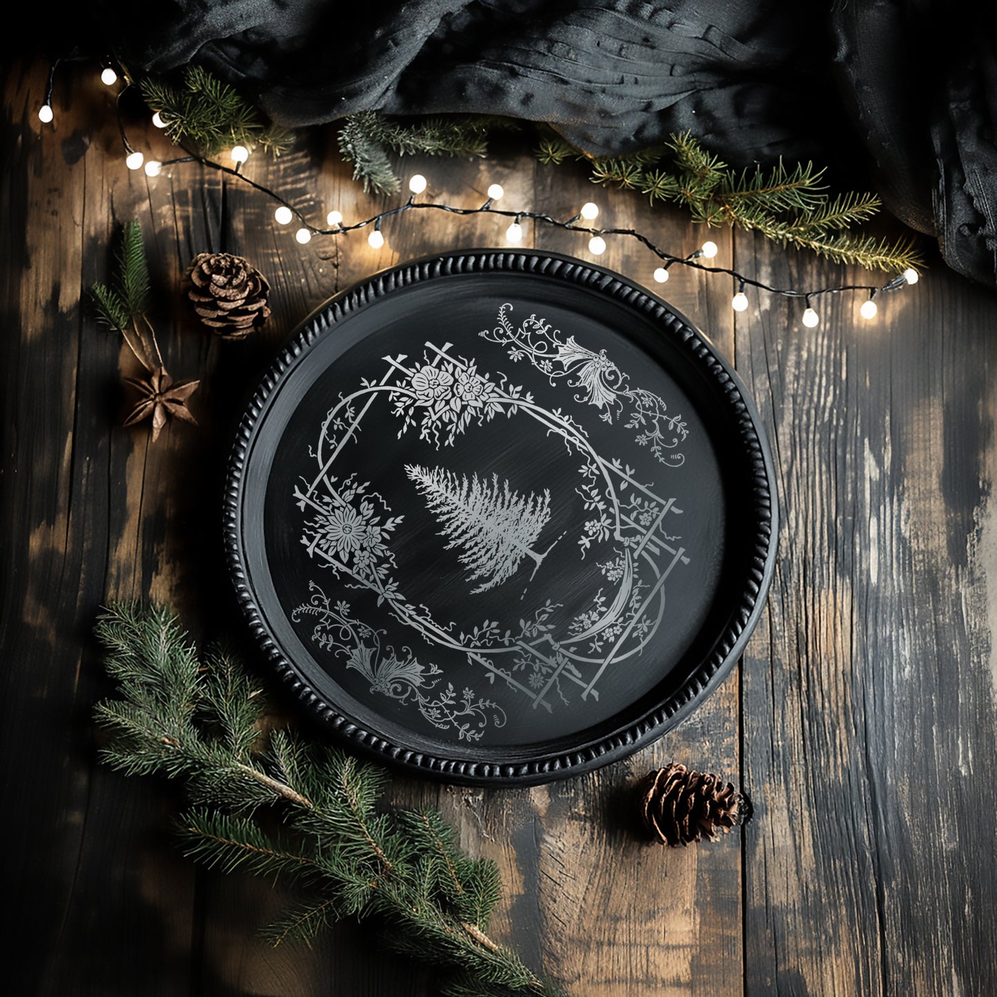 Iron Orchid Designs - Figgy & Flourish - Foil Transfer Pad Christmas 2025 ***Limited Edition***