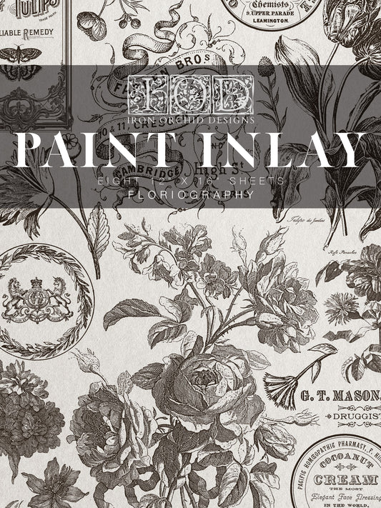 Iron Orchid Designs - Floriography - Paint Inlay