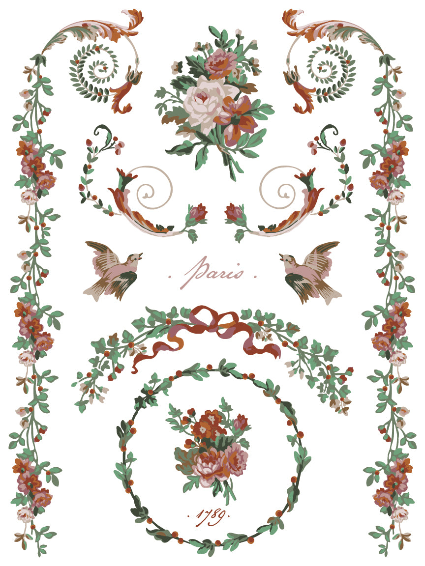 Iron Orchid Designs - La Folie - Paint Inlay - ***Limited Edition***