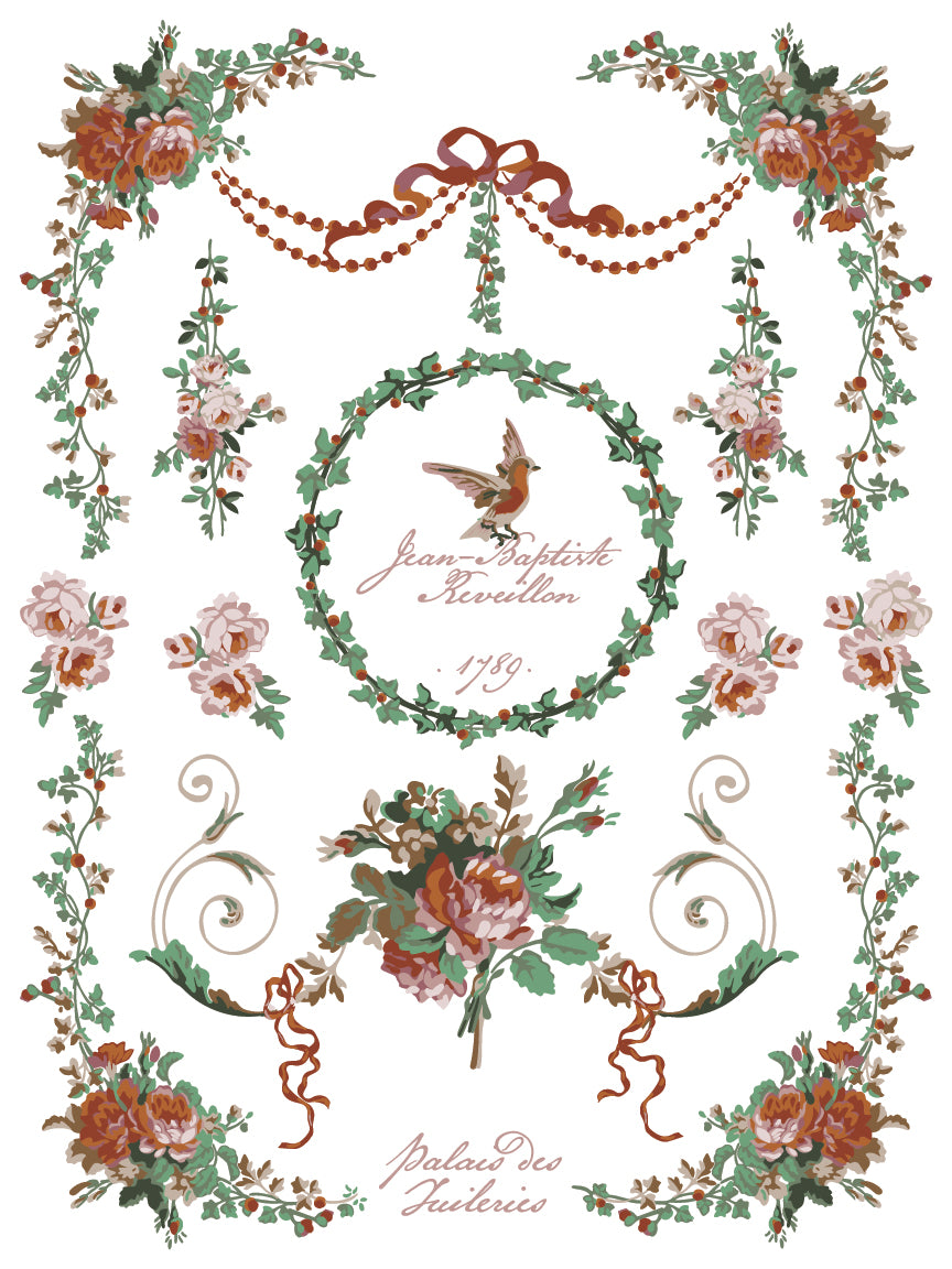 Iron Orchid Designs - La Folie - Paint Inlay - ***Limited Edition***