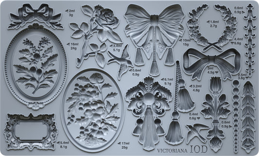 Iron Orchid Designs - Mould - Victoriana - Christmas 2025 ***Limited Edition***