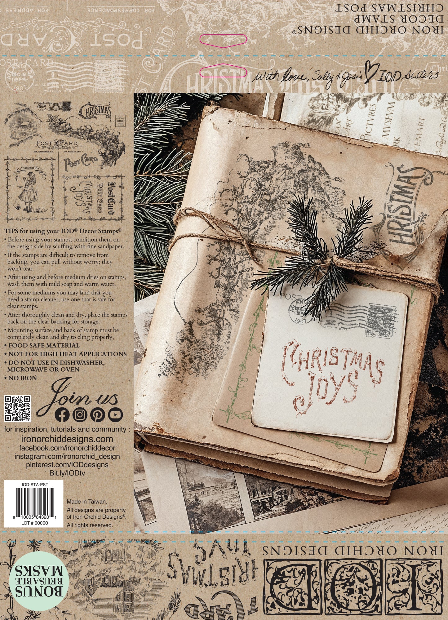 Iron Orchid Designs - Christmas Post - Christmas 2025 ***Limited Edition***