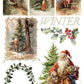 Iron Orchid Designs - Santa's Hollow - Furniture Decor Transfer Pad ***Limited Edition***