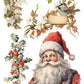 Iron Orchid Designs - Santa's Hollow - Furniture Decor Transfer Pad ***Limited Edition***
