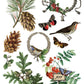 Iron Orchid Designs - Winter Botanist - Furniture Decor Transfer Pad ***Limited Edition***