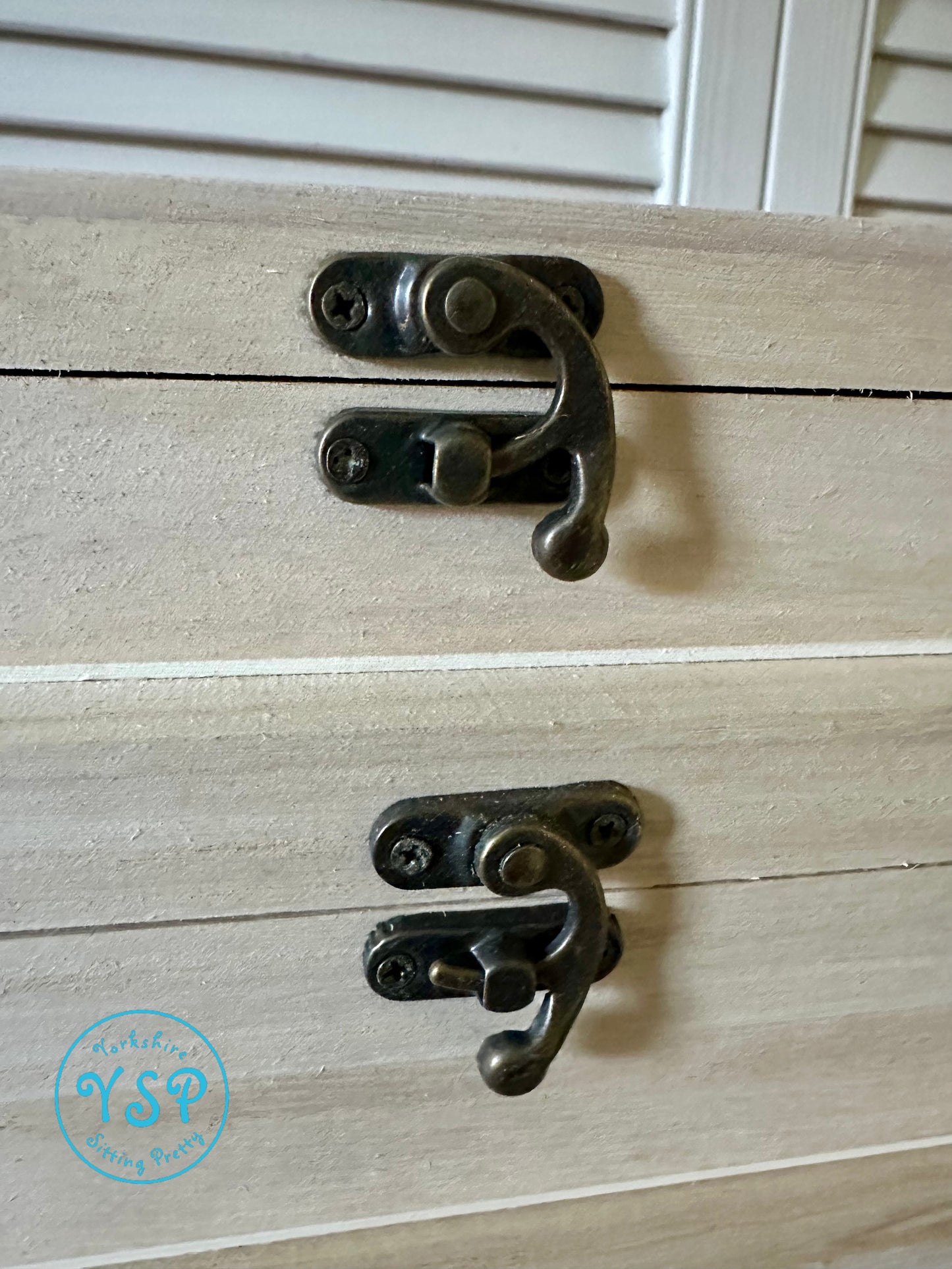 Set of FIVE Wooden Boxes