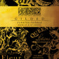 Packaging for Iron Orchid Designs Curated Signage Foil Transfer Pad featuring gold-colored designs on black background with text and illustrations.