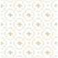 Decorative pattern with floral elements on a white background from Iron Orchid Designs Alfred Peats & Co Inlay