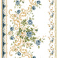 Decorative paper with floral and paisley design on a white background from Iron Orchid Designs Alfred Peats & Co Inlay