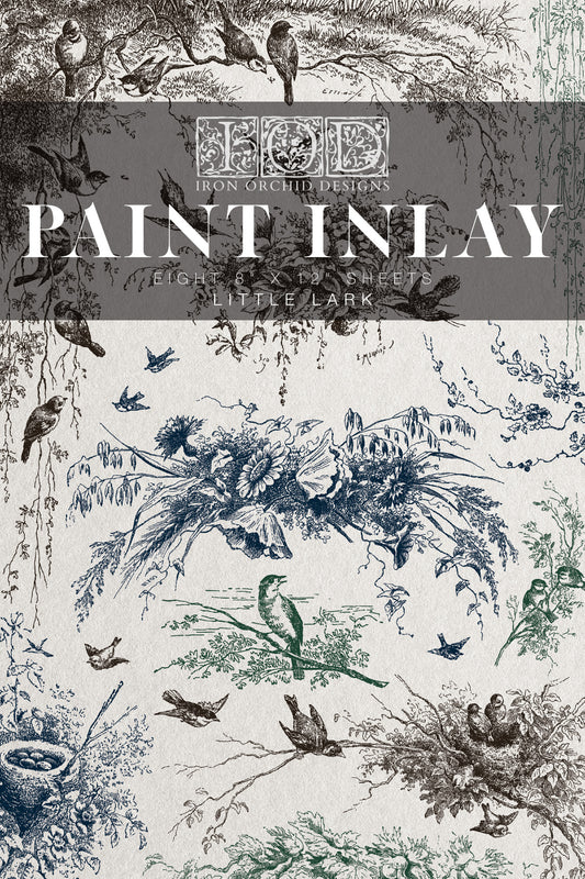 Decorative  cover with nature-themed illustrations and 'Iron Orchid Designs' branding.