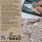 Back cover of the Iron Orchid Designs 'With Love, The Iod Family' Jod Moulds book, featuring product information, a barcode, and a photo of a hand holding a carved stone mould. Belsnickel From Iron Orchid Designs.