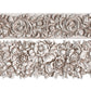 White clay castings from Iron Orchid Designs Trimmings 4 mould on a white background